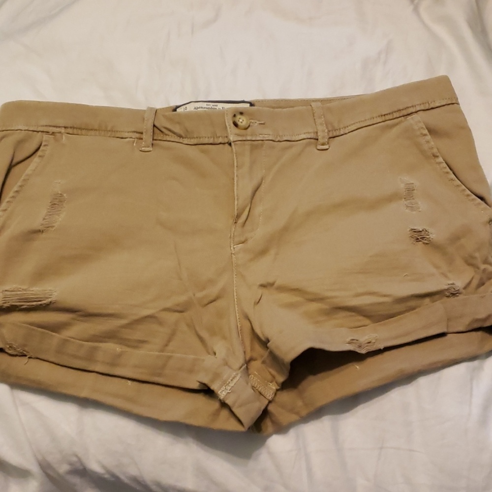 Abercrombie and Fitch khaki shorts